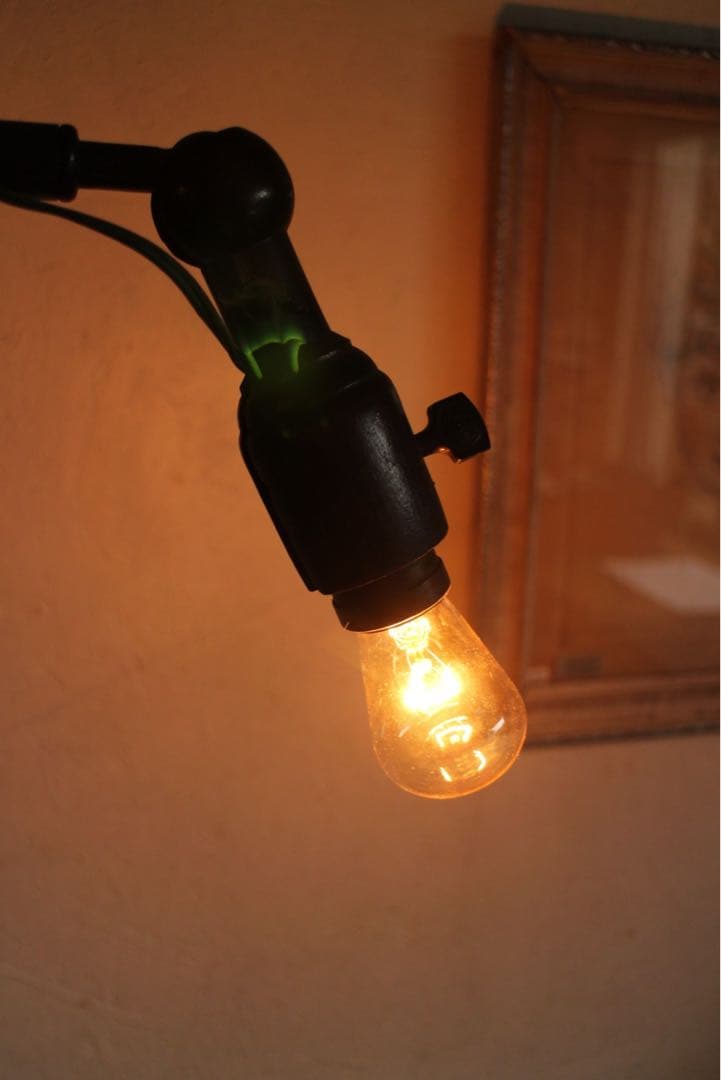 貴重！アンティークアーム木製のスタンドランプ　戦前スタンドライト　卓上ライト