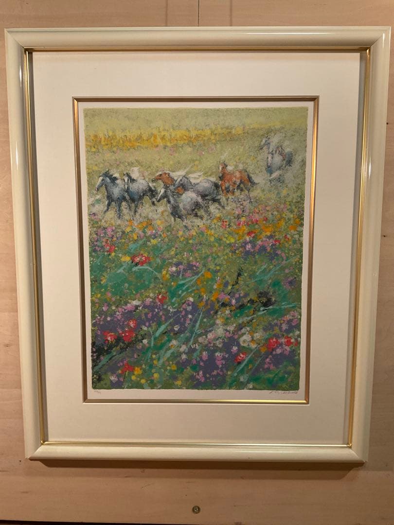 胡奇中(フー・チー・チュン)「カリフォルニアパラダイスⅢ」シルクスクリーン