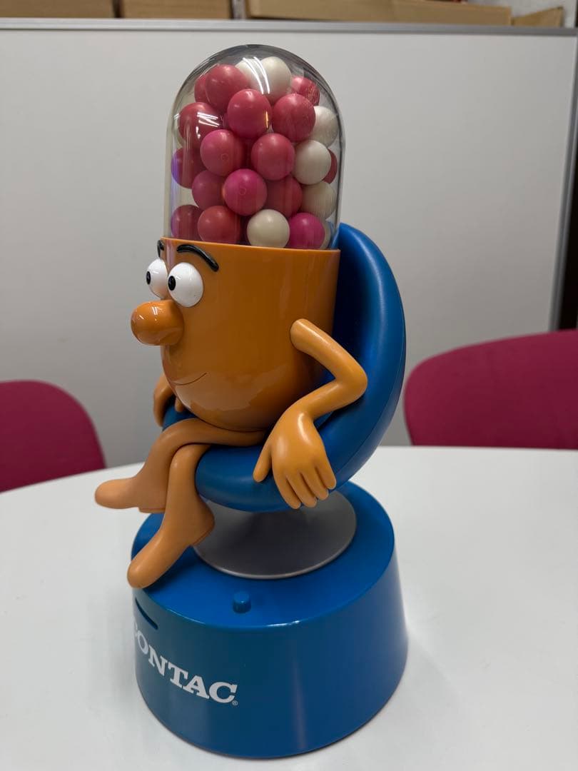 Mr. CONTAC 時計機能付きフィギュア　貯金箱　非売品