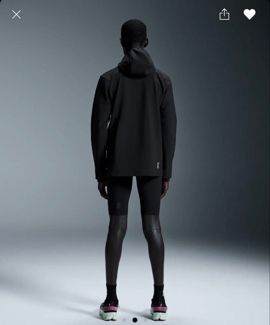 Y*S様 【新品、未使用】on Pace Hoodie XS ブラック