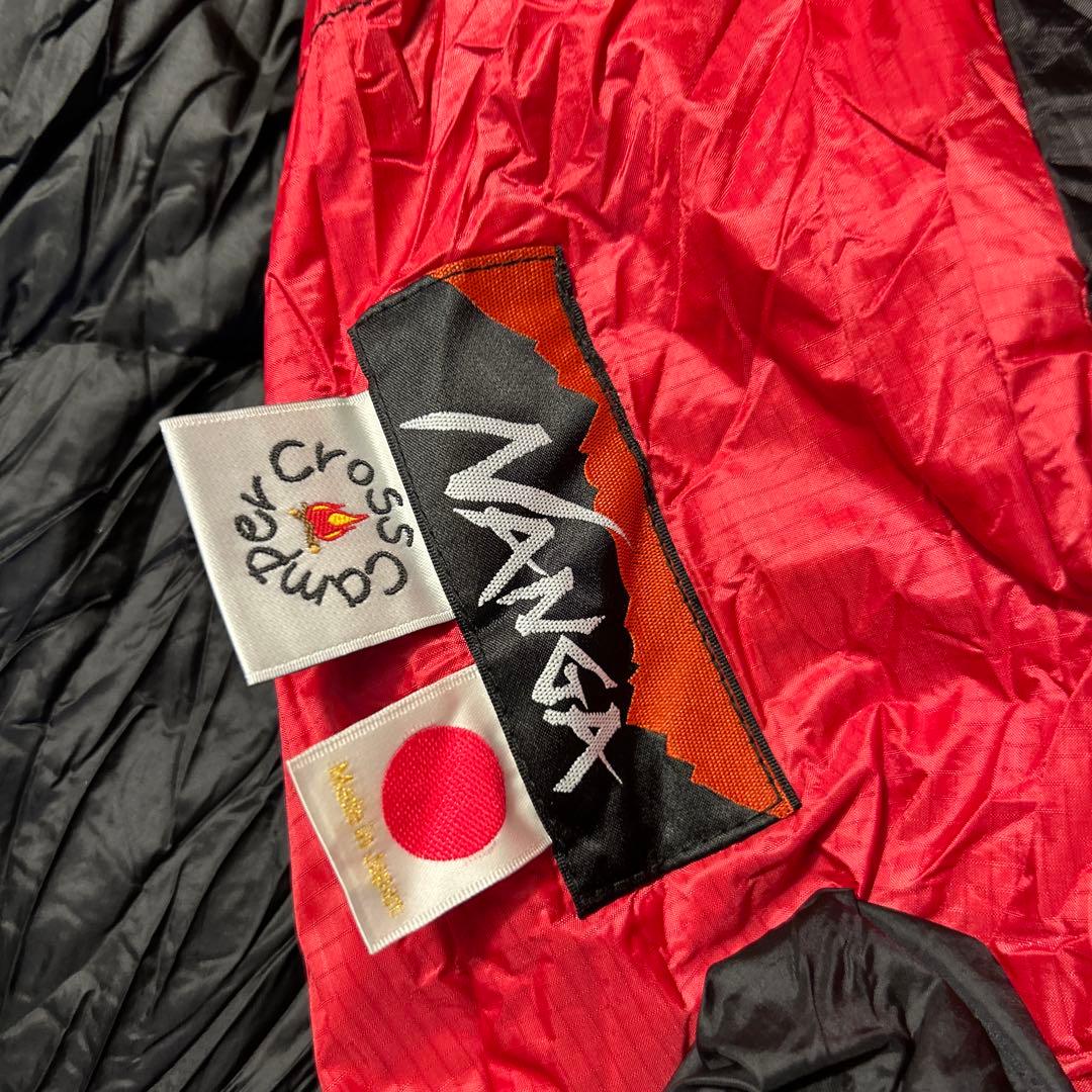 Nanga Cross Camper寝袋 シュラフ オーロラライト350