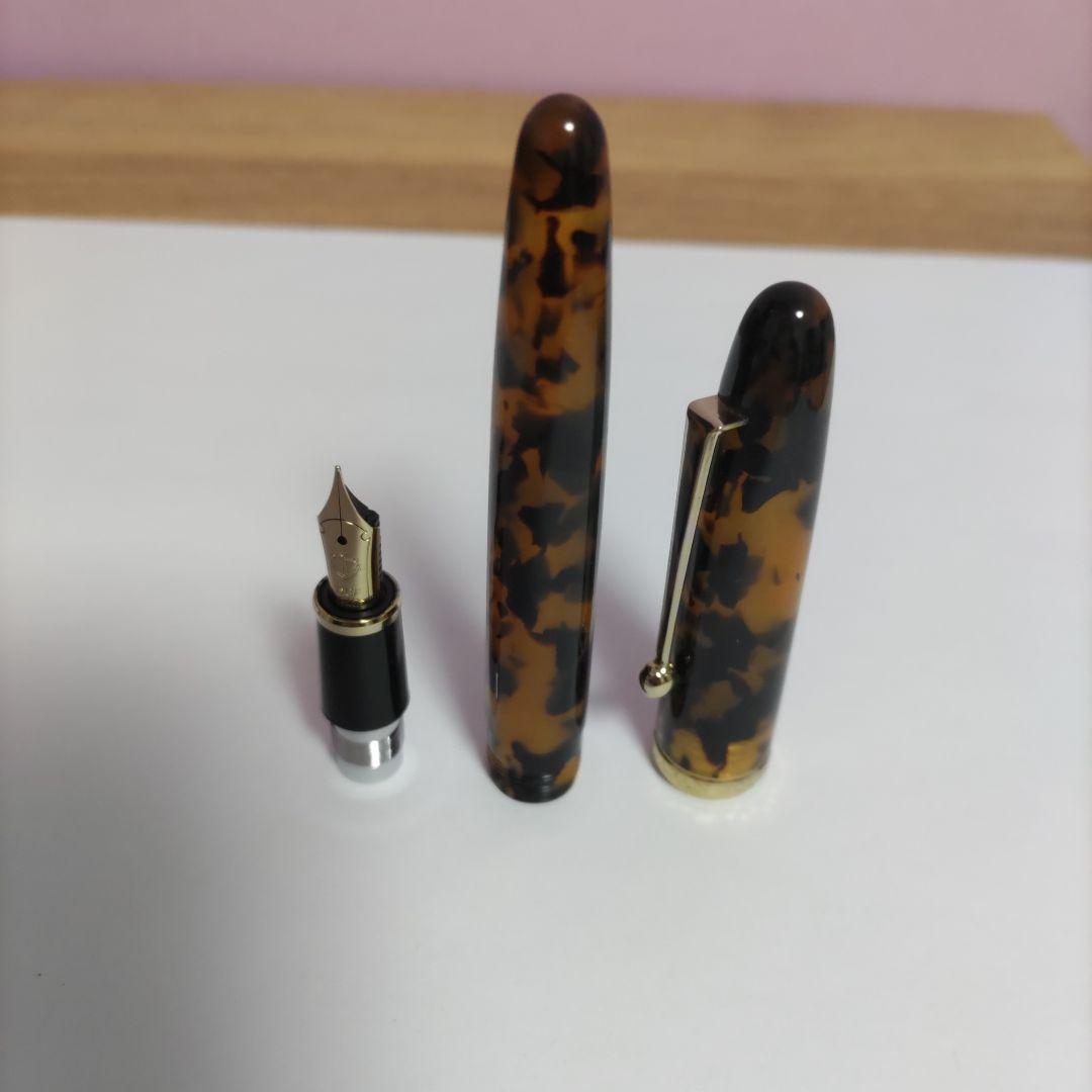 【貴重廃盤品】SAILOR セーラーFOUNDED 1911 べっ甲柄 万年筆