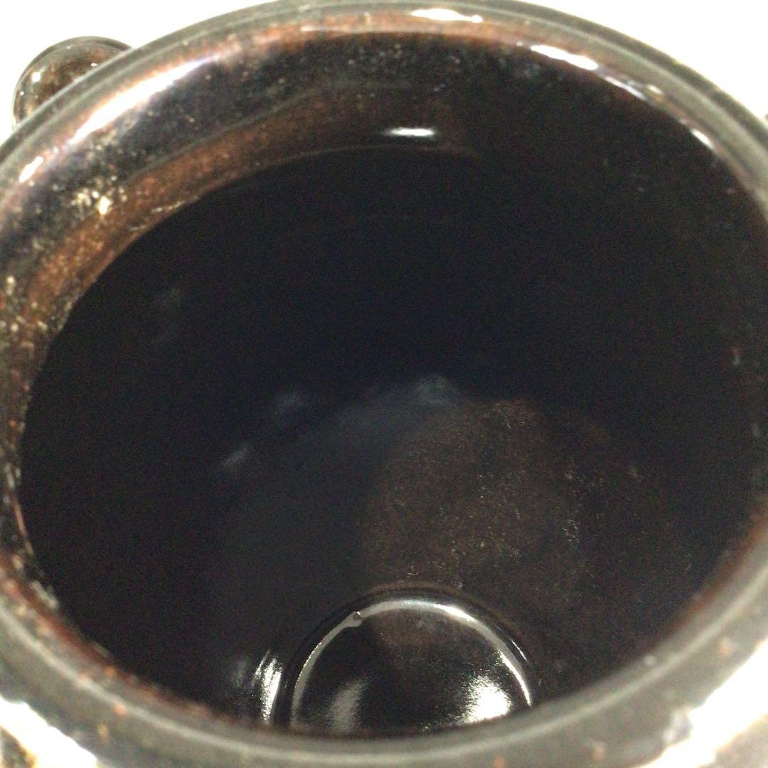 Ｐ１１２　飾壷　『平安　万代草山造』『茶壷』　共箱　茶道具