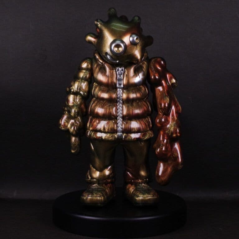 GYAROMI ゾルオイド　メタリックマーブル　ソフビ