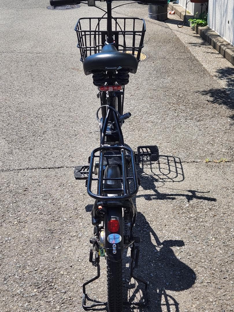 パナソニック 電動アシスト自転車 SW 20型 8Ah 黒 BE-ELSW01B