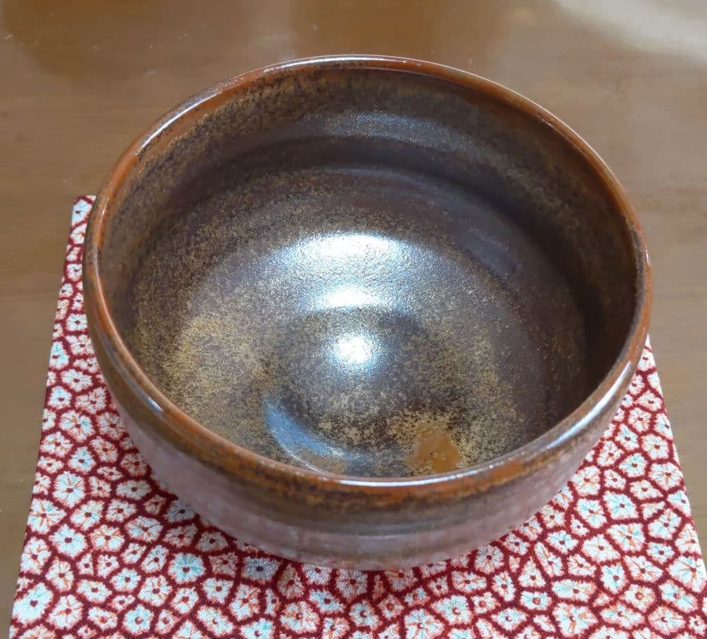 ご売約済です。九谷焼　抹茶茶碗