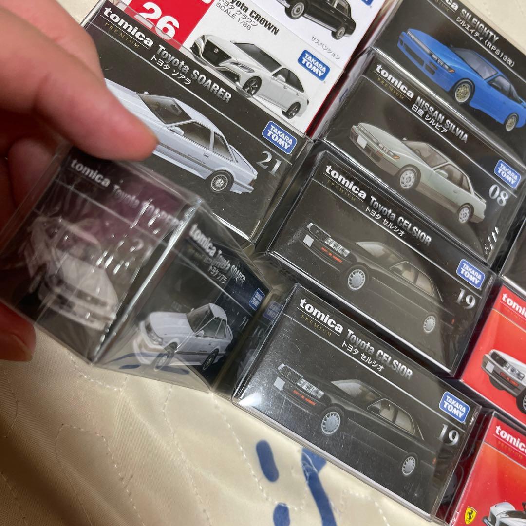トミカ プレミアム　ミニカー 12台セット