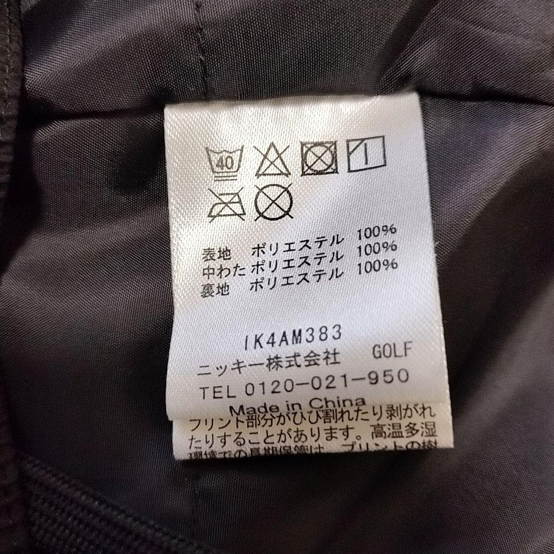 【FILA GOLF】ウインドブレイカー セットアップ ブラック サイズM