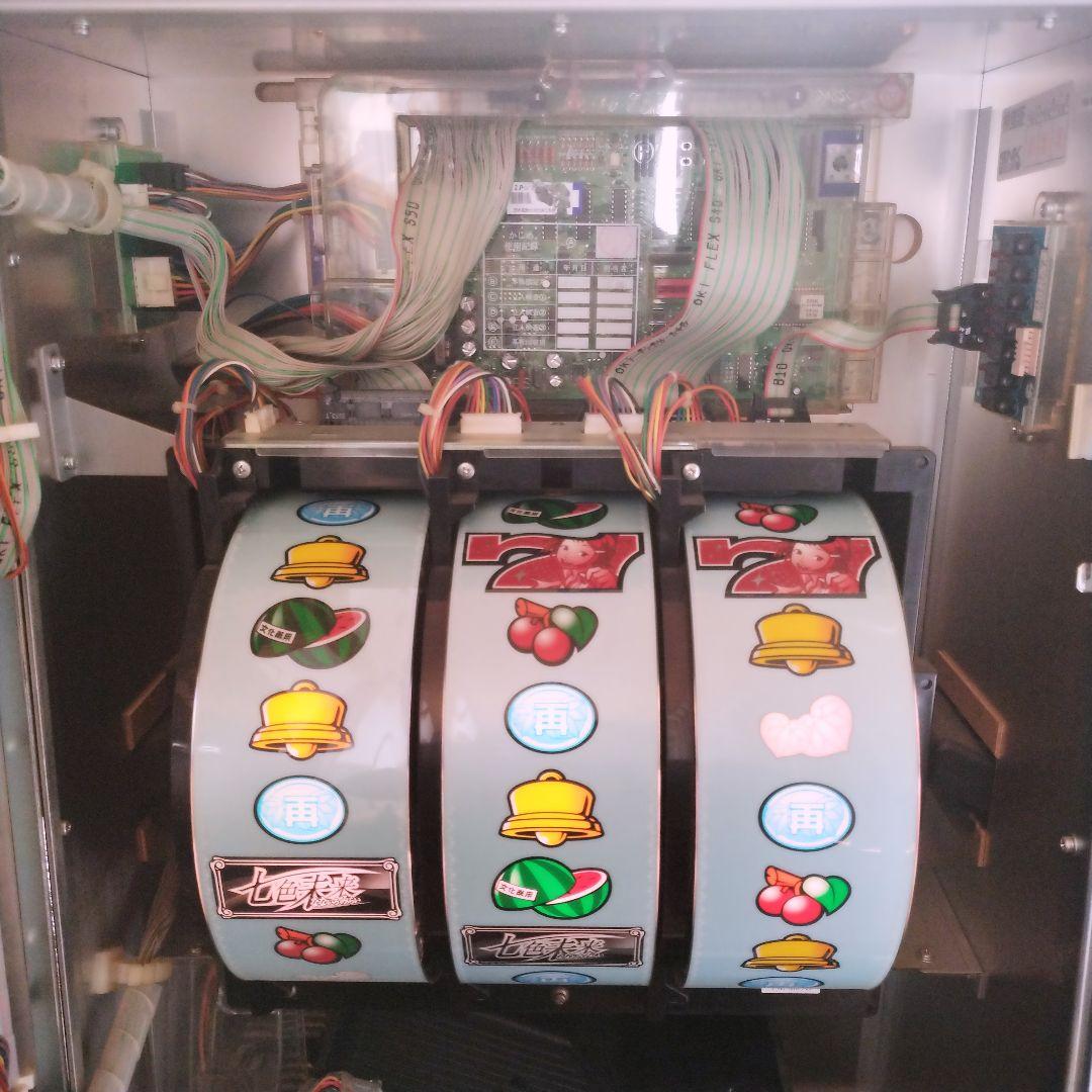 【自宅迄配送】七色未来　パチスロ実機　SNKプレイモア　5号機　不要機付き