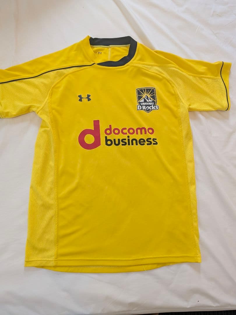 ★激レア★　浦安D-Rocks　プラクティスシャツ（選手モデル）イエロー
