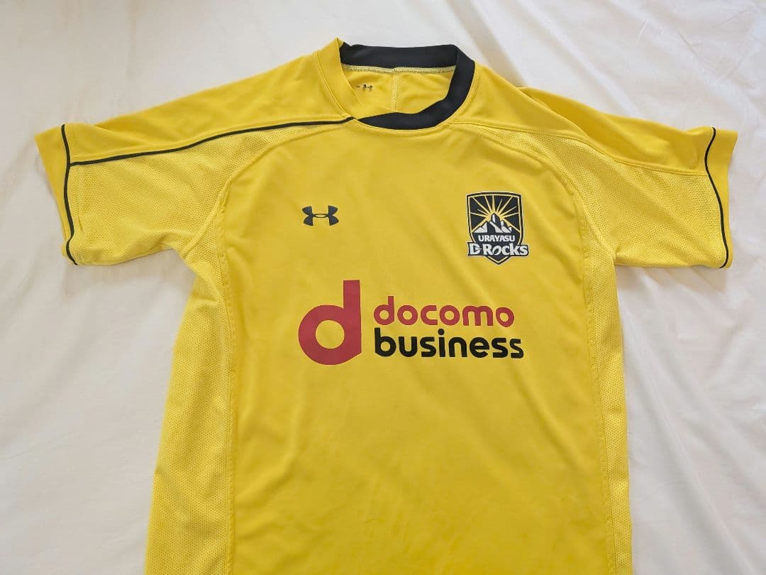 ★激レア★　浦安D-Rocks　プラクティスシャツ（選手モデル）イエロー