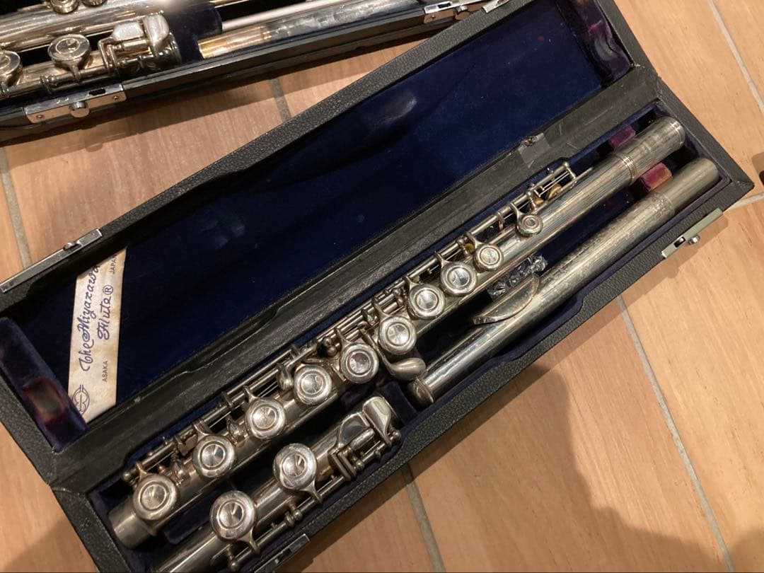 4点セット YAMAHA YSANKYO FLUTE フルート ケース付き