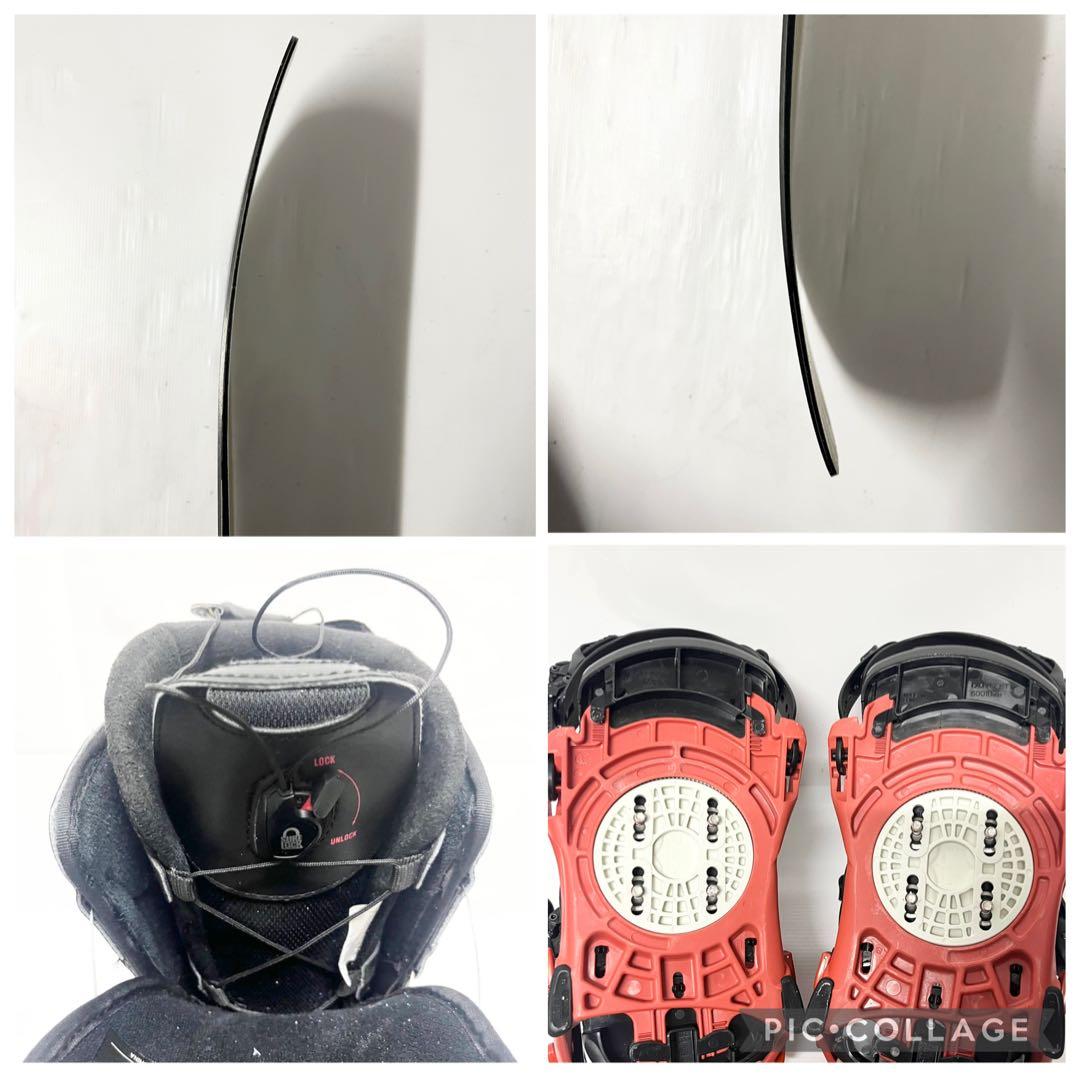 FLUX 23-24 SALOMON スノボセット　フラックス　サロモン　スノボ