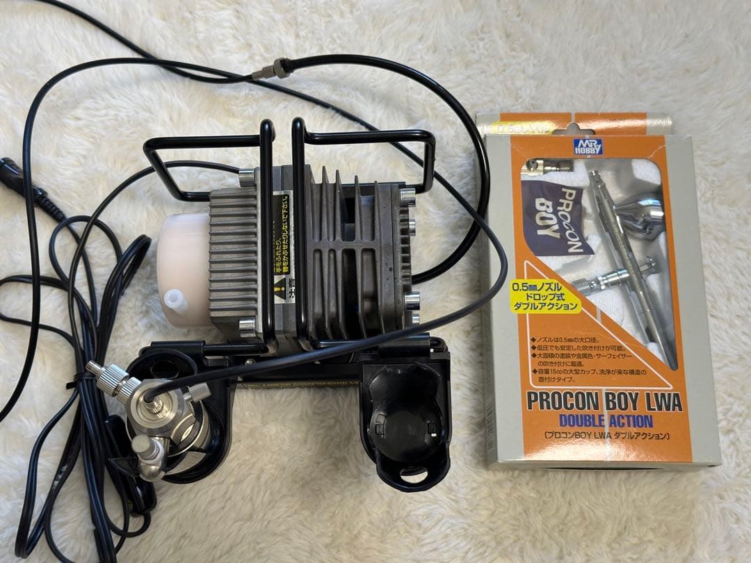 Mr.リニアコンプレッサーL5 エアブラシ プロコンBOY PS-266 セット
