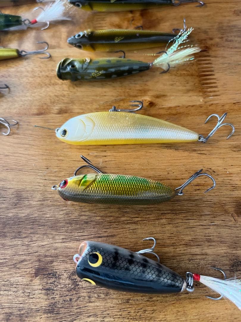 メガバス等　ルアー27点セット　ドッグX パロット入り