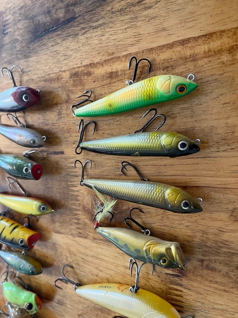 メガバス等　ルアー27点セット　ドッグX パロット入り