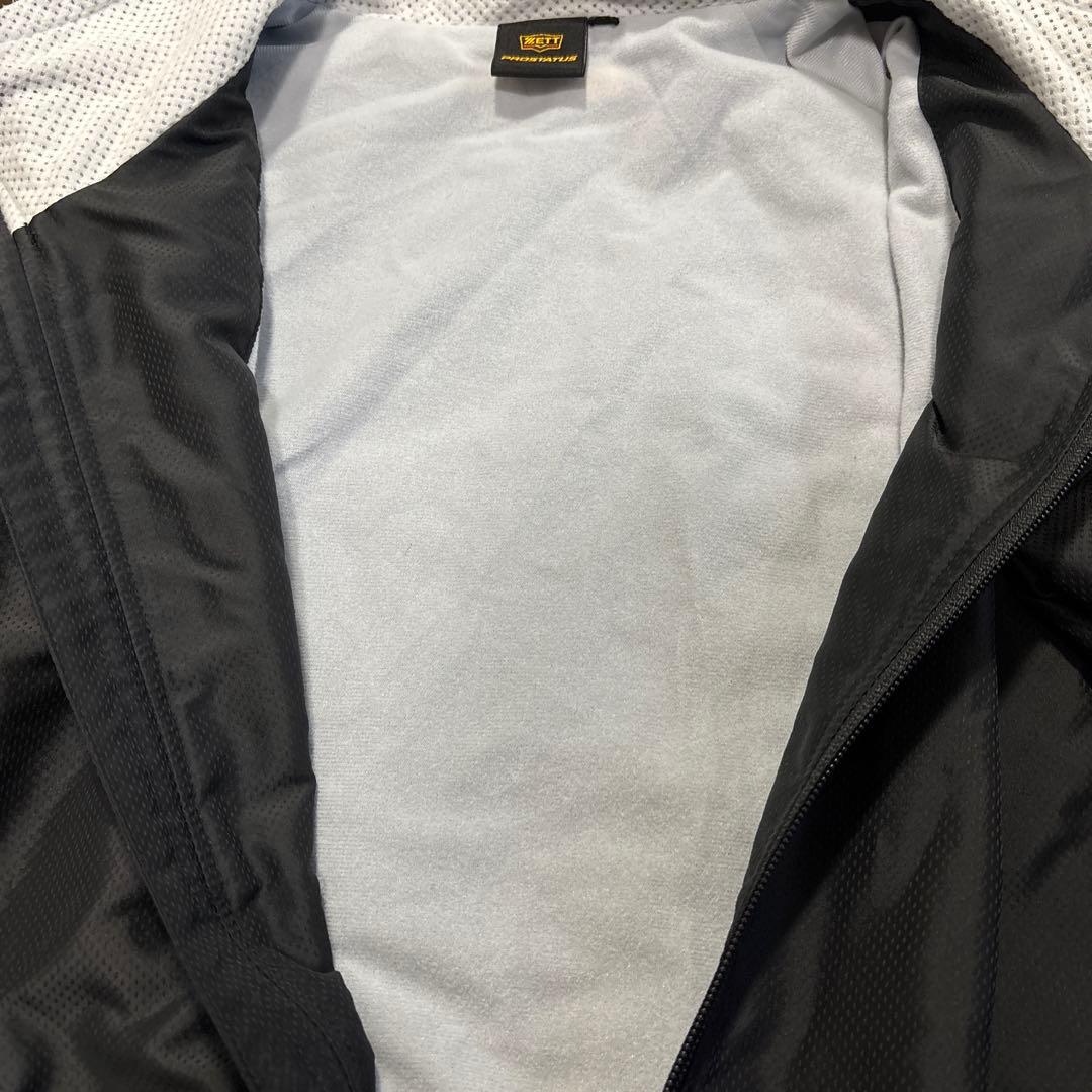 【値下げ不可】ZETT ゼット プロステイタス 裏起毛 ウインドブレーカー 上下