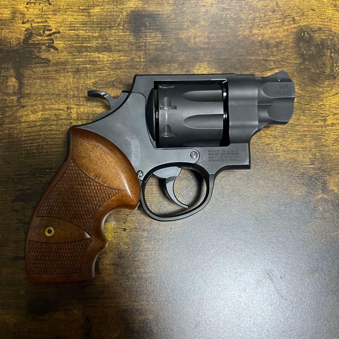 タナカワークスM327 R8 2インチ　モデルガン　HW ラバーグリップ