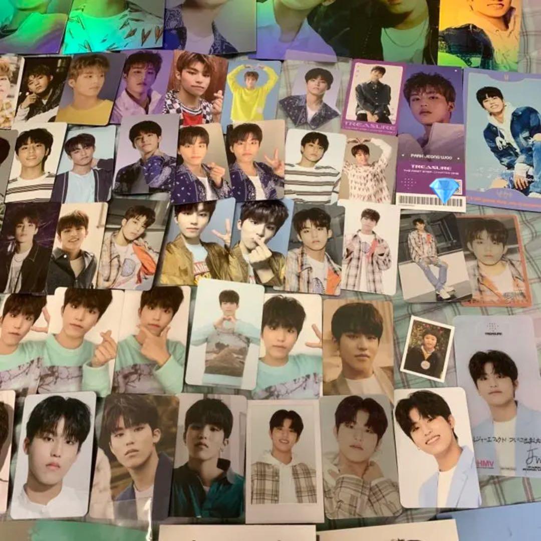 TREASURE  ジョンウ　トレカ 特典 公式グッズ　セット　デビュー