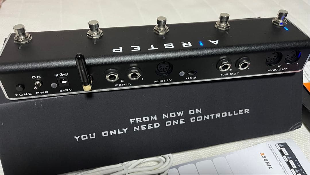 AIRSTEP XSONIC コントローラー フットスイッチ