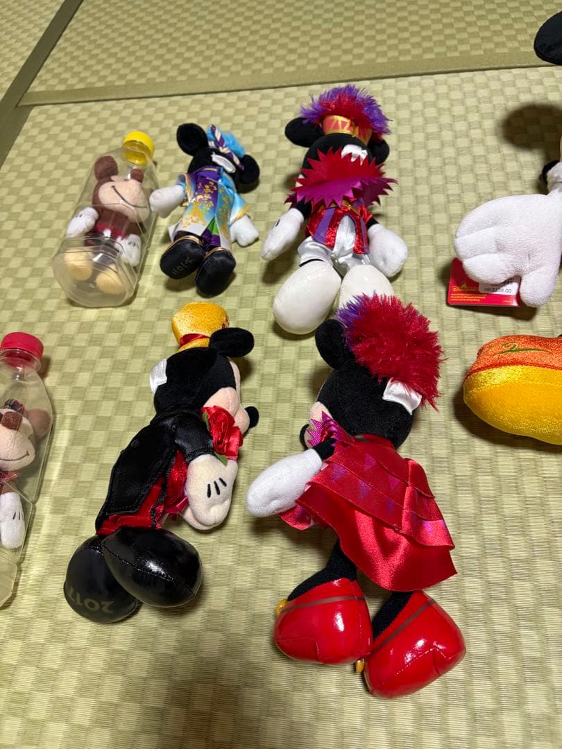 ディズニー　ミッキー　ミニー　ぬいぐるみ一式