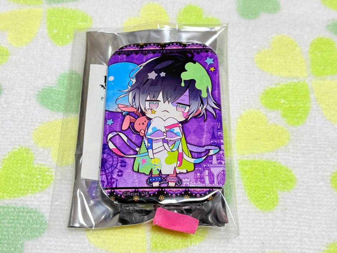 無神アズサ ディアラバ ぞんびてぃっく スクエア缶バッジ