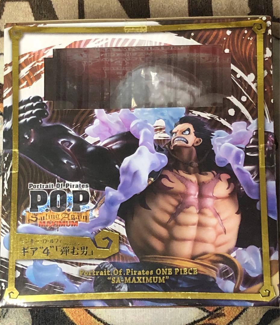 【新品未開封】POP MAXIMUM ルフィ \"ギア4\"バウンドマン　『弾む男』