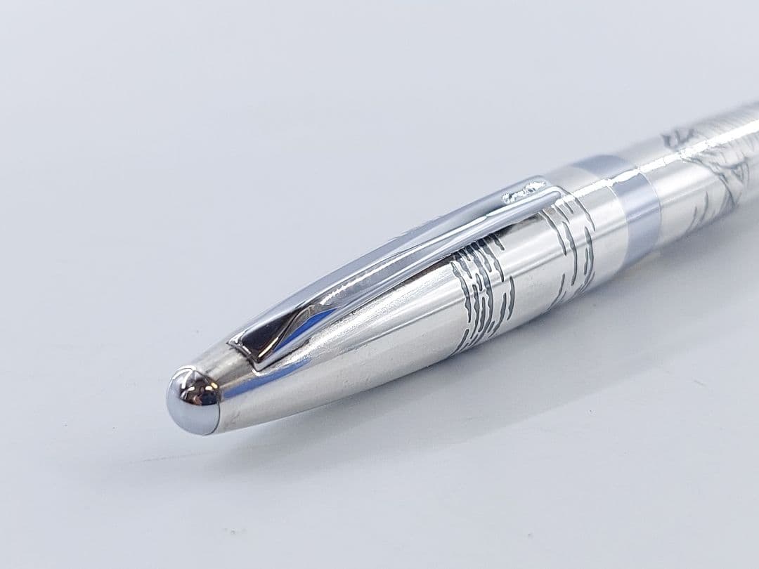 PILOT パイロット 万年筆 スターリングシルバー 14K-585 M 富士山