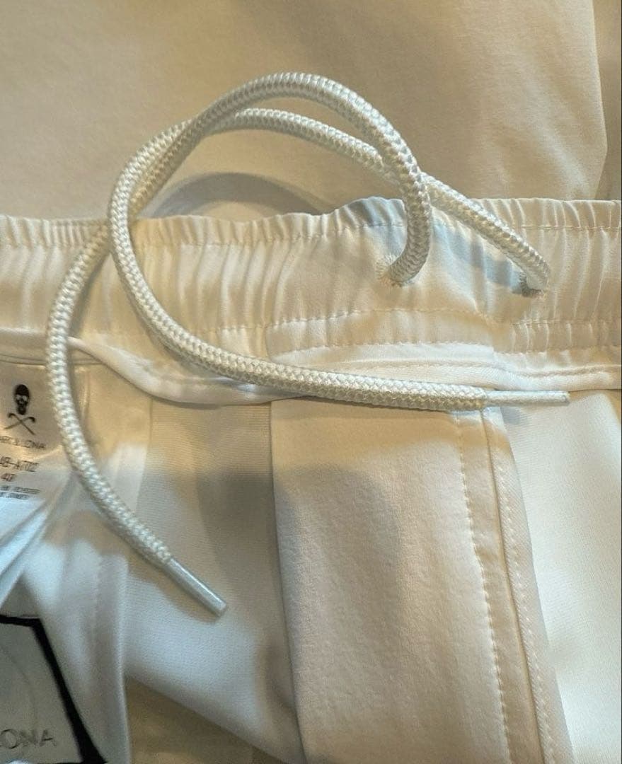 新品 ★ MARK&LONA ショーツ マーク＆ロナ ハーフパンツ 白