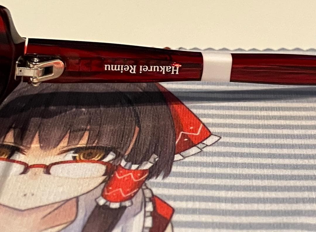 執事眼鏡eyemirror東方眼鏡（霊夢モデル赤）