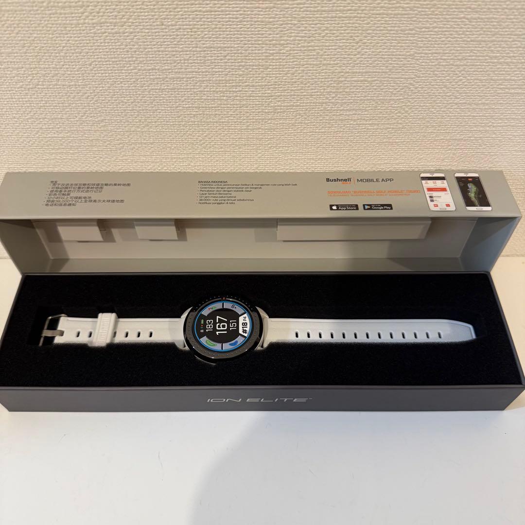 ブッシュネル（Bushnell） ゴルフ距離計 GPSナビ 防水 イオンエリート
