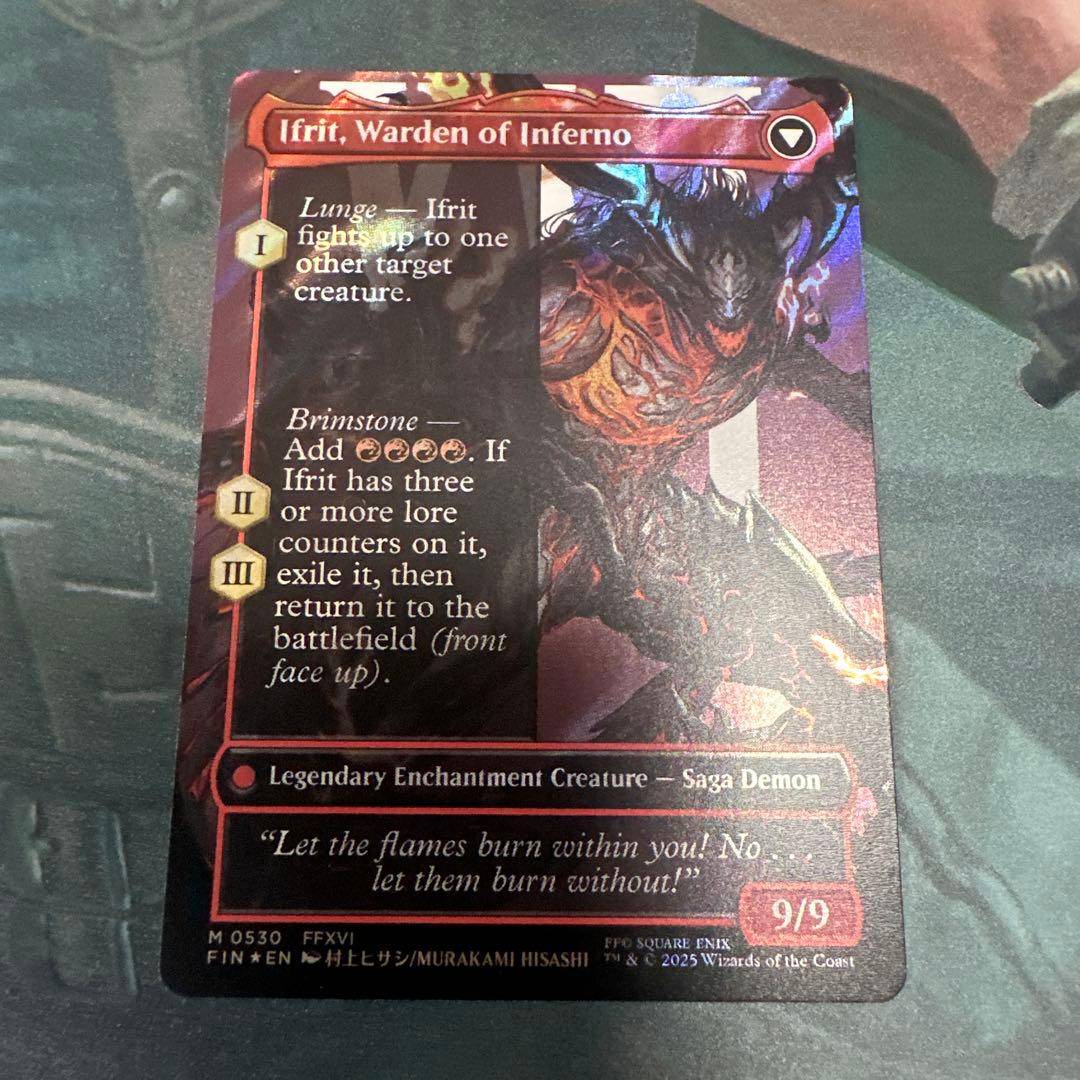 MTG【ボーダーレス】イフリートのドミナント、クライヴ【サージ・Foil】英