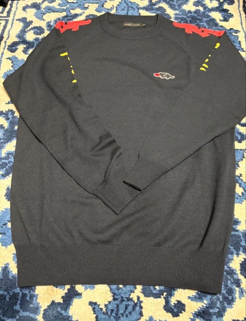 ラフ＆スウェル　ゴルフ　センター　ブラック　Ｍサイズ 美品