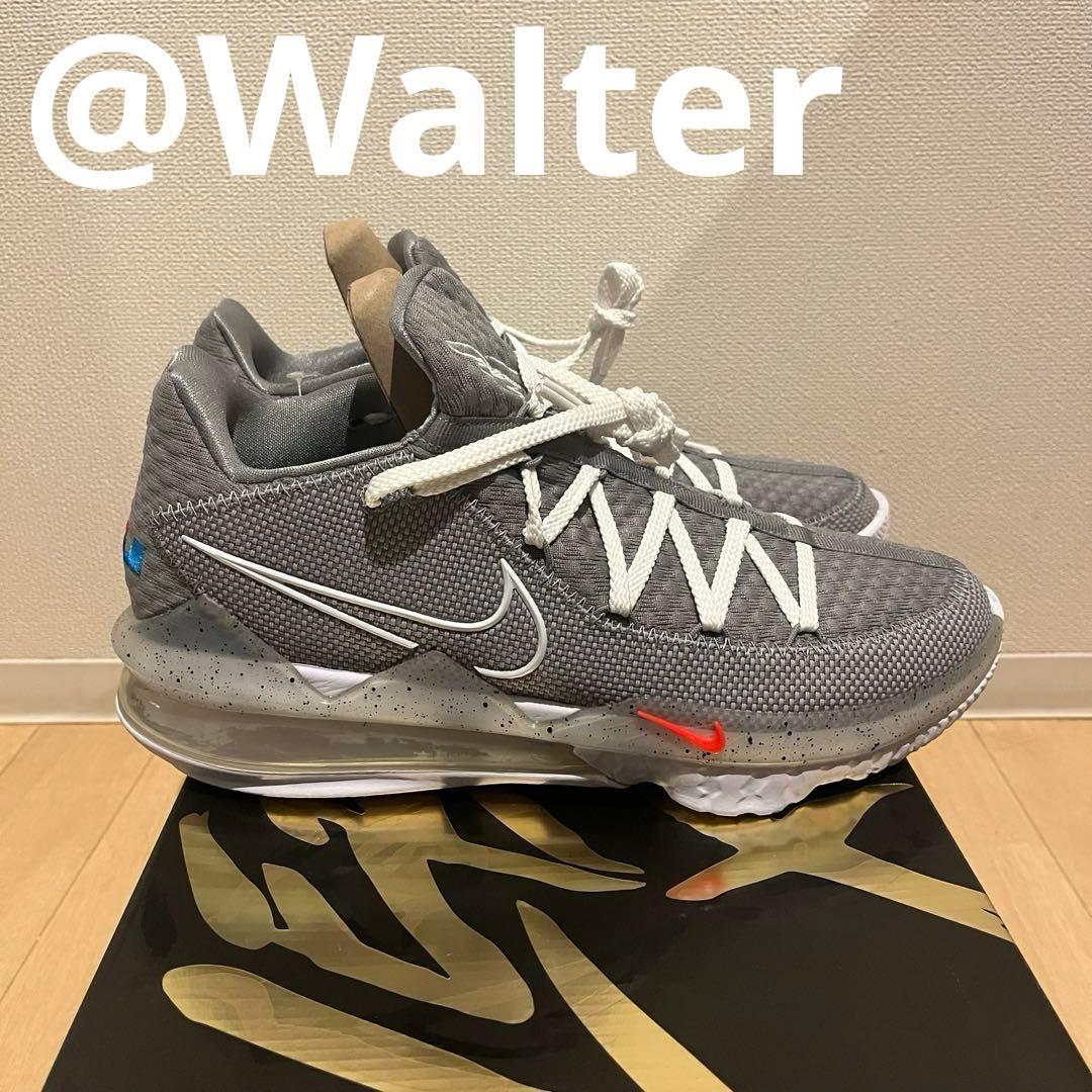 シューズ(男性用) NIKE LEBRON XVII LOW \"PATICLE GREY\"