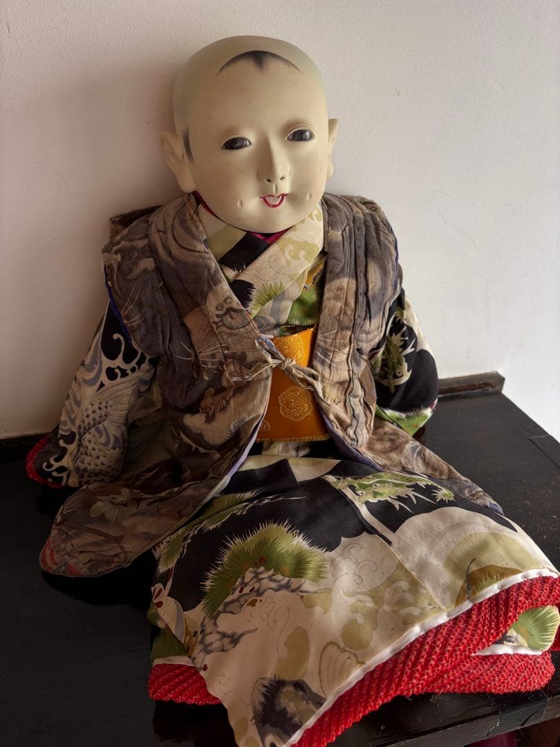 市松人形 伝統工芸　日本人形　訳あり　男の子　昭和レトロ　着物　和服