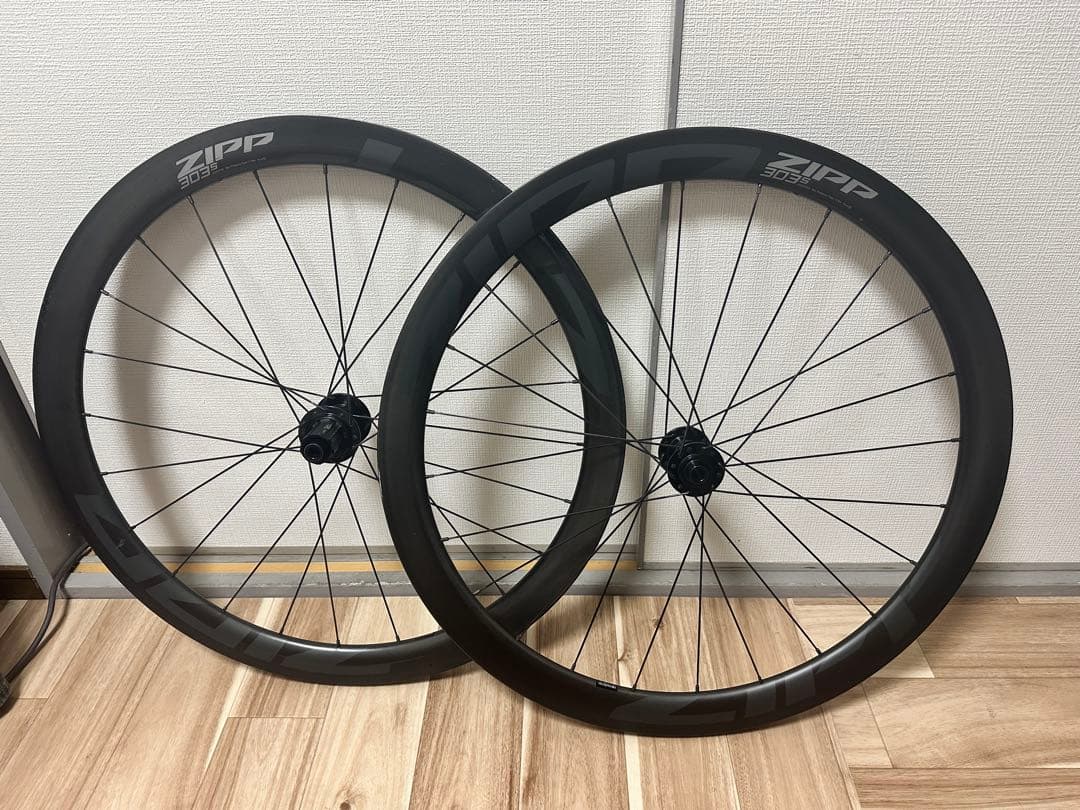【ジャンク】ZIPP 303S Tubeless Disc 前後セット