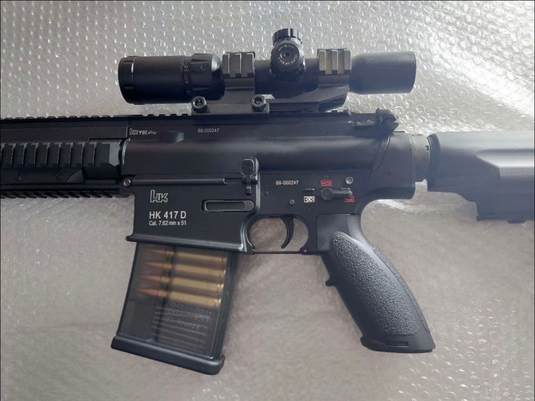 東京マルイ　次世代電動ガン HK417未使用品　付属品多数