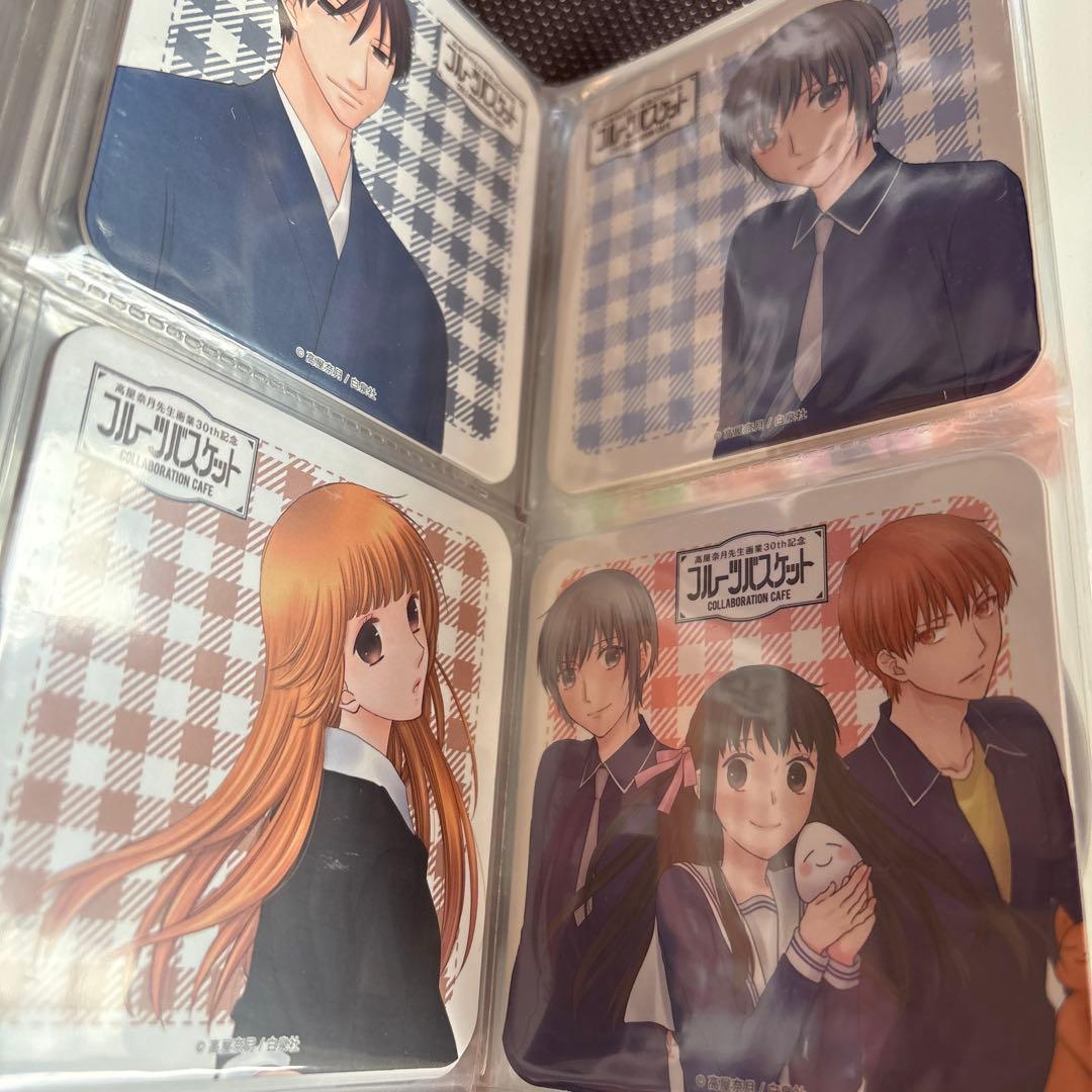 フルーツバスケット カフェ コースター セット　フルバ 高屋奈月