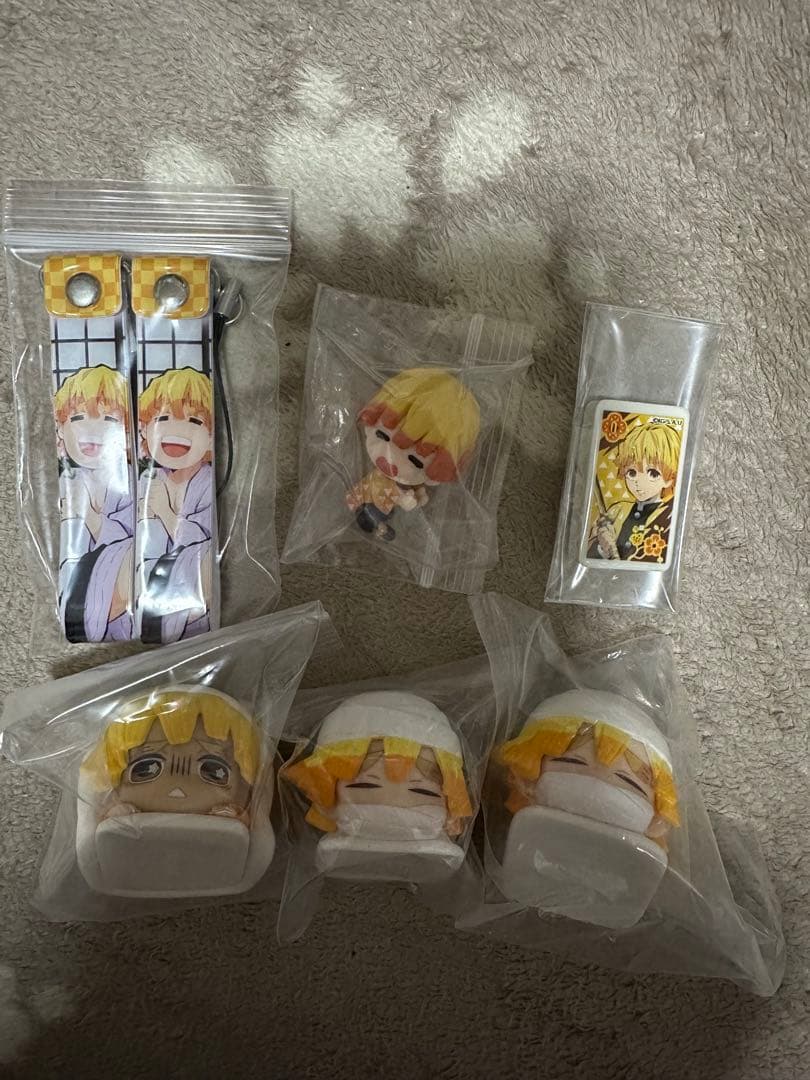 鬼滅の刃 我妻善逸グッズセット