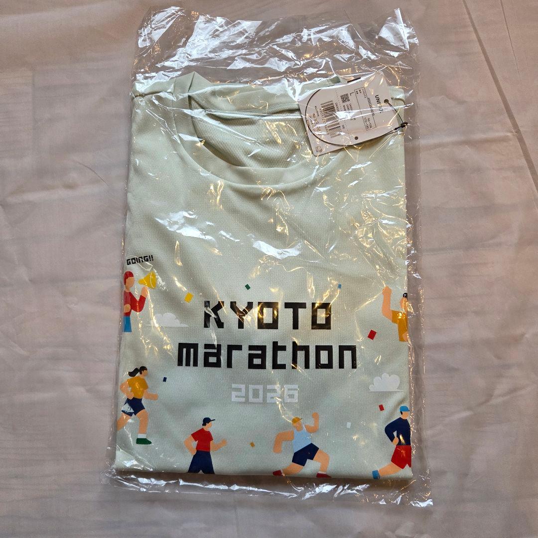 Lサイズ　京都マラソン 2026 Tシャツ 新品
