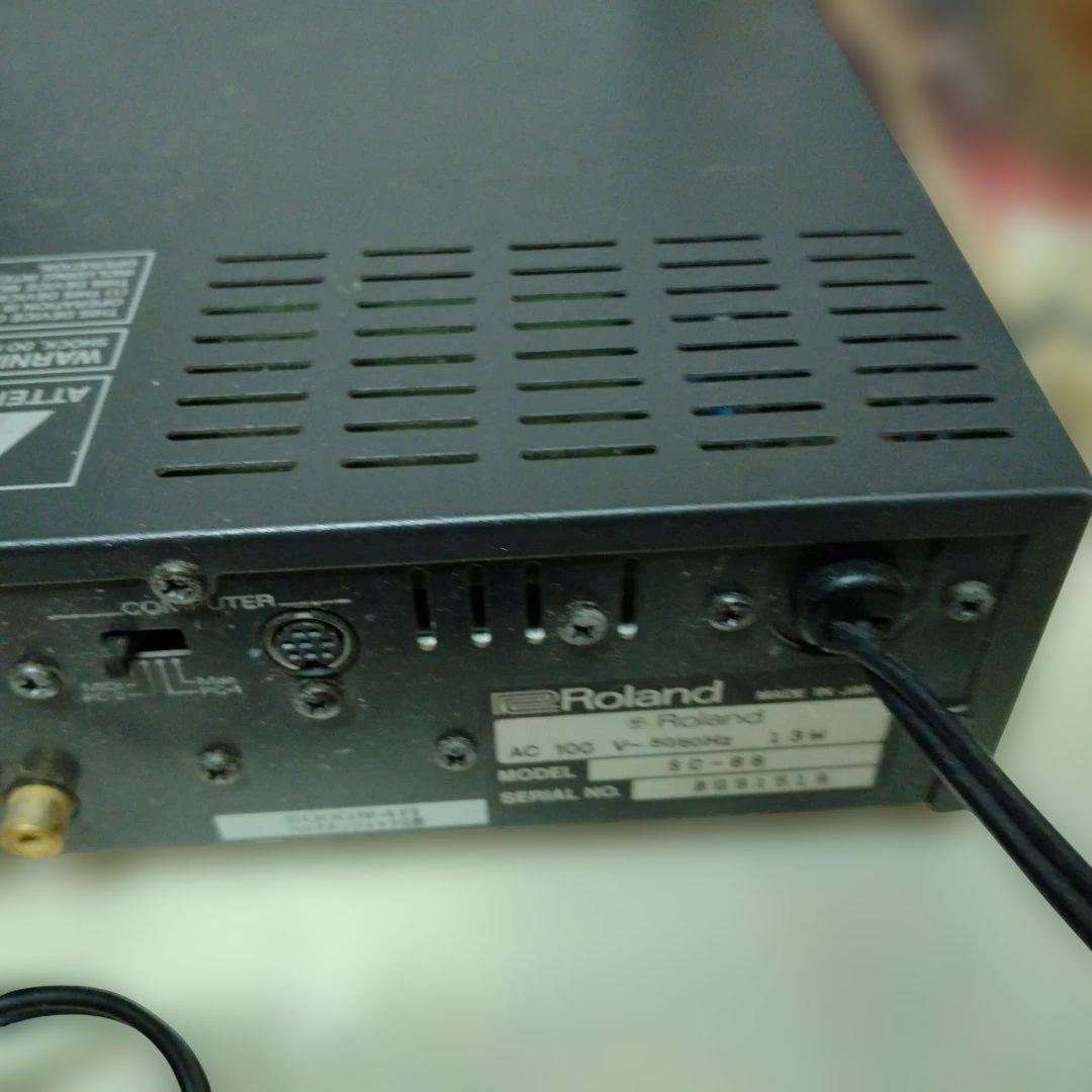 ★Roland SC-88 GS MIDI音源 ジャンクです。 取扱説明付