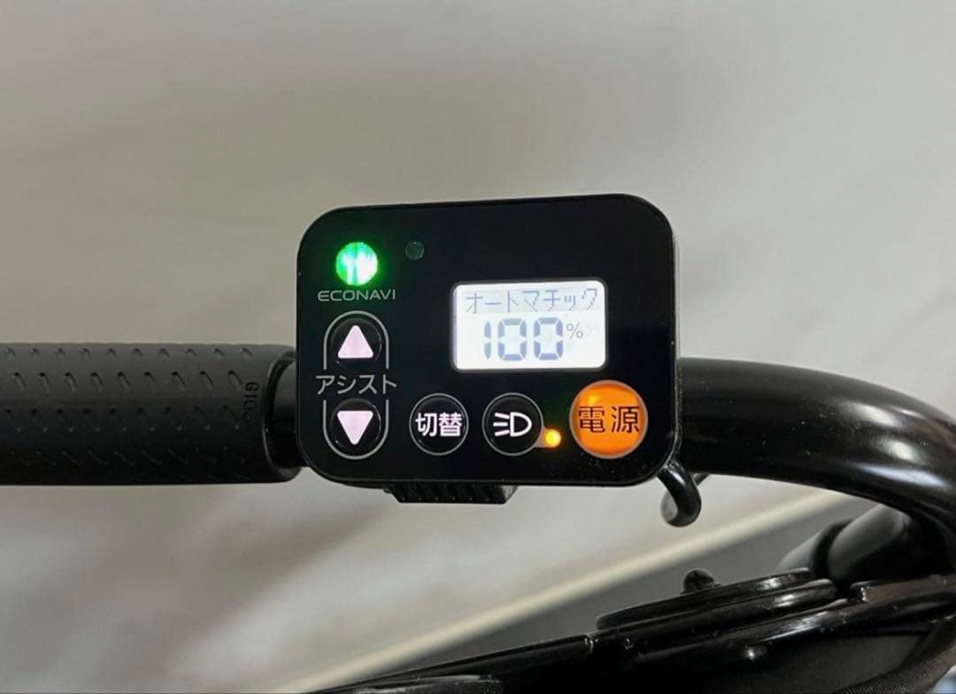 1年保証 送料無料　新型　パナソニック　ギュットミニ　紺色　電動アシスト自転車