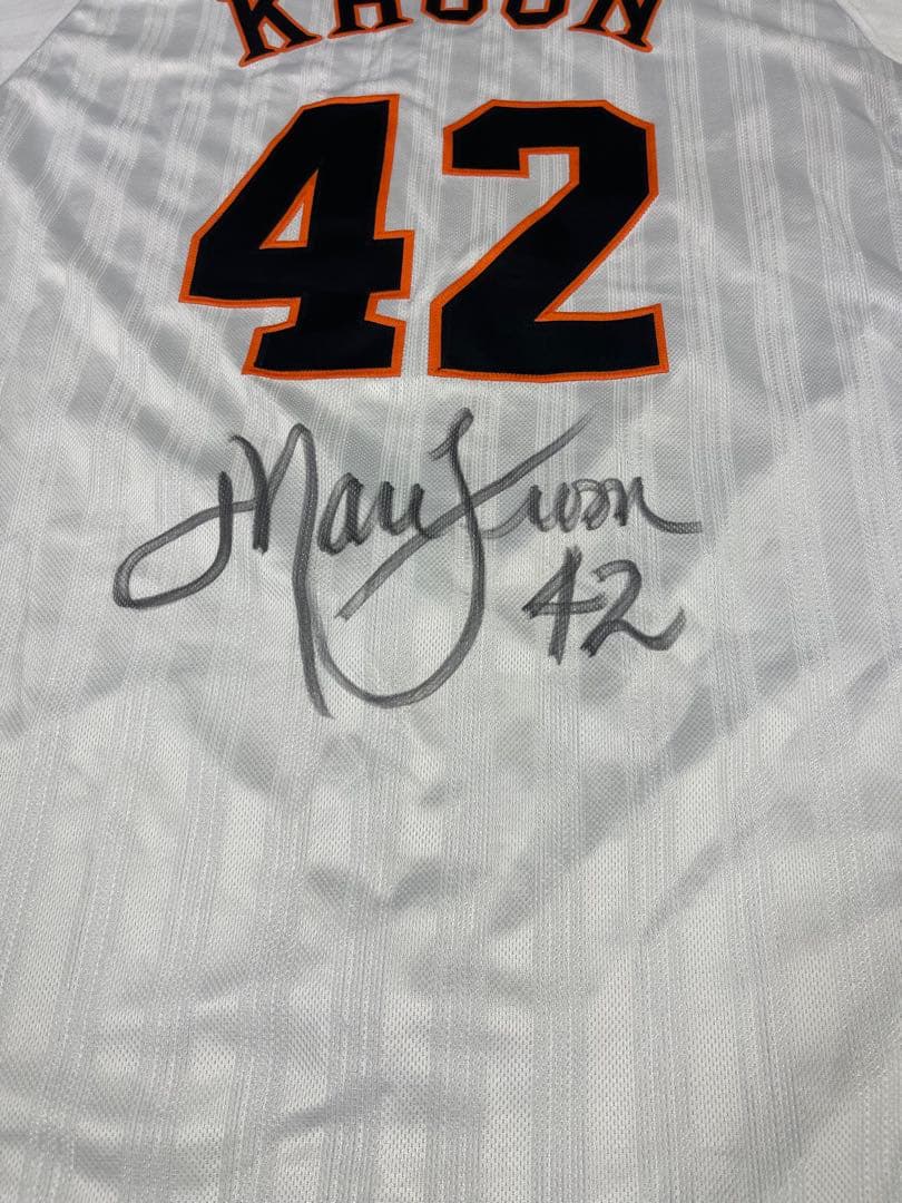 マーク　クルーン 実使用ユニフォーム　ジャイアンツ　巨人