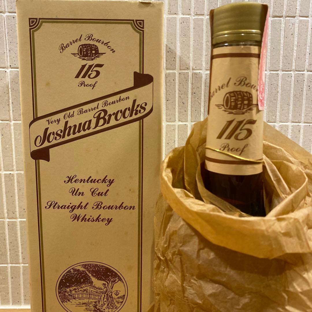 BOURBON バーボン　ジョシュアブルックス　16年 57.5度　蒸留所閉鎖