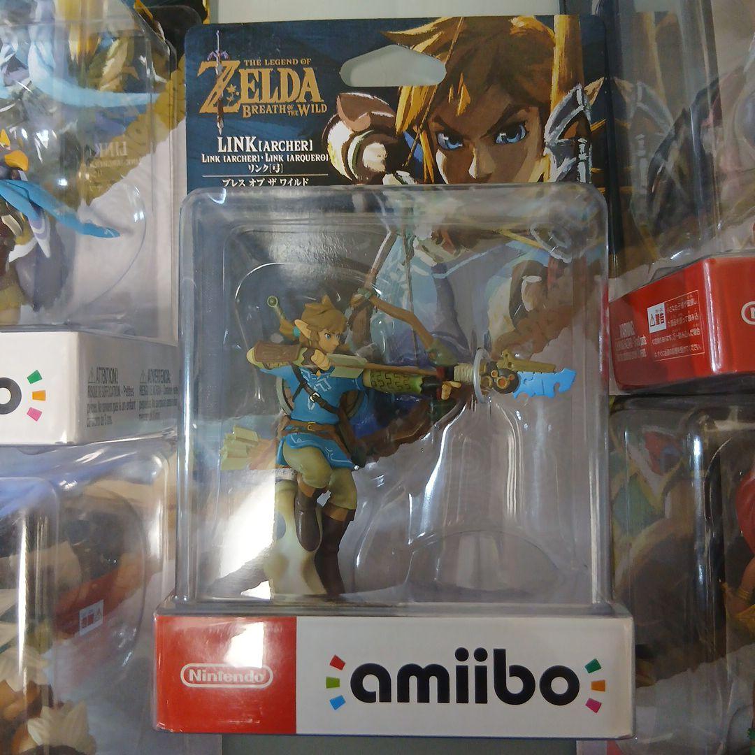 新品未開封 amiibo ゼルダの伝説 ブレス オブ ザ ワイルド 5体セット