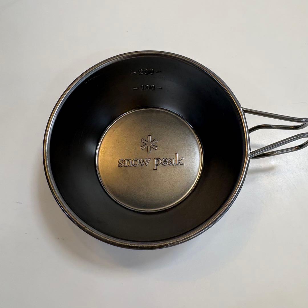 スノーピーク　雪峰祭限定　シエラカップ　ブラックカラー　FES-021 2-2