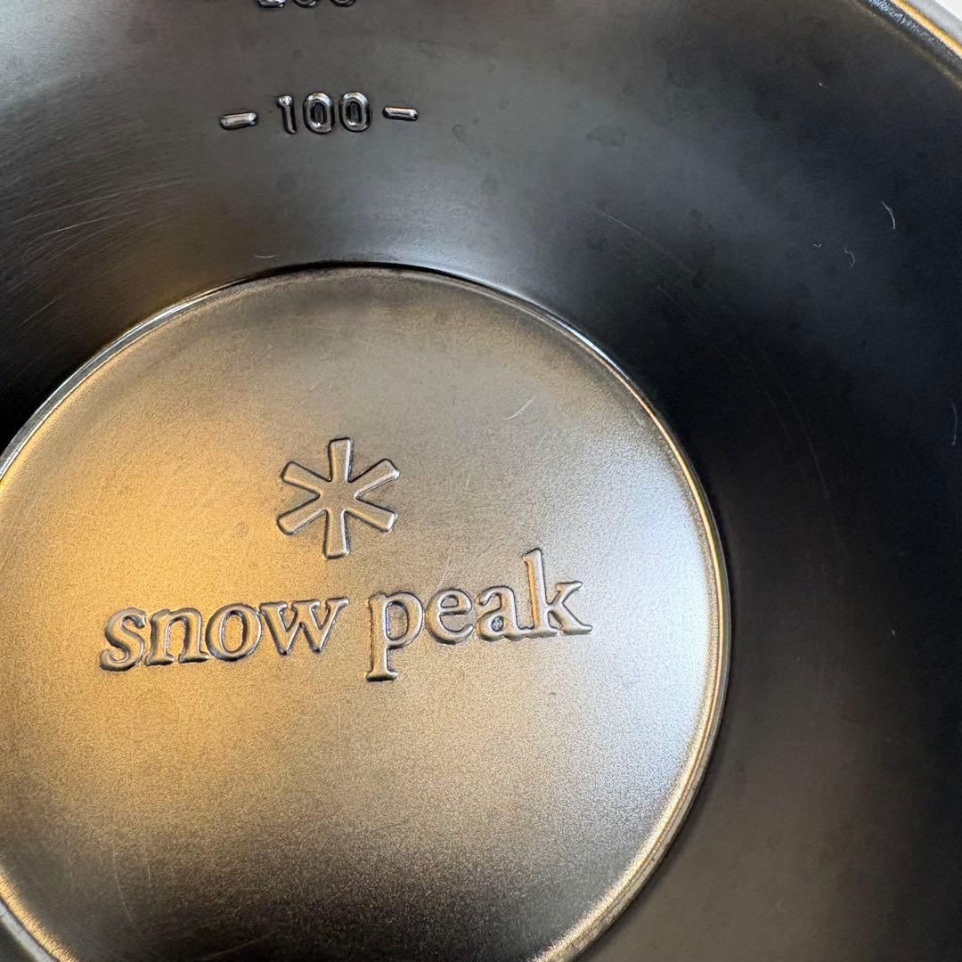 スノーピーク　雪峰祭限定　シエラカップ　ブラックカラー　FES-021