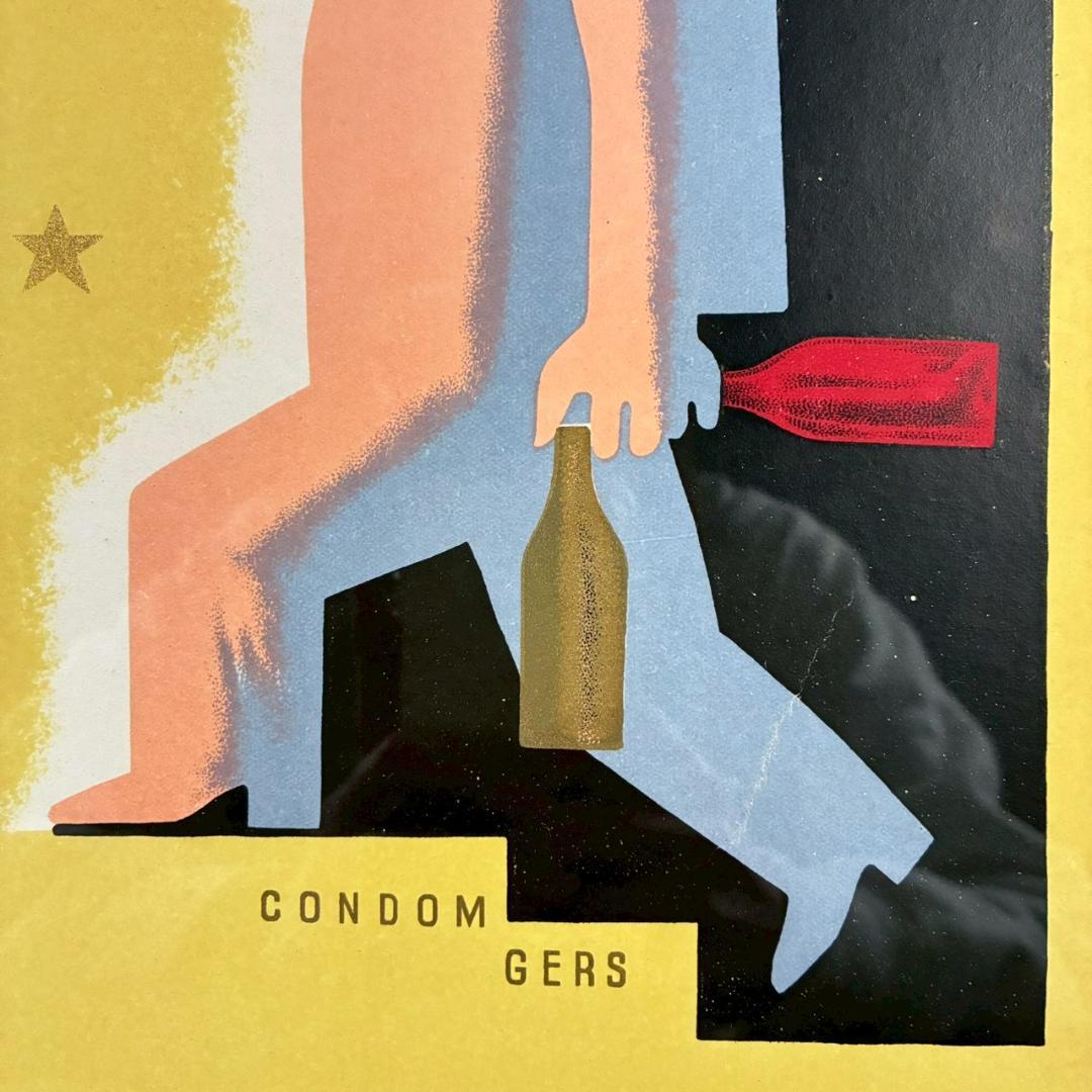 美品 レイモン・サヴィニャック「アルマニャック・リスト」リトポスター お洒落額装