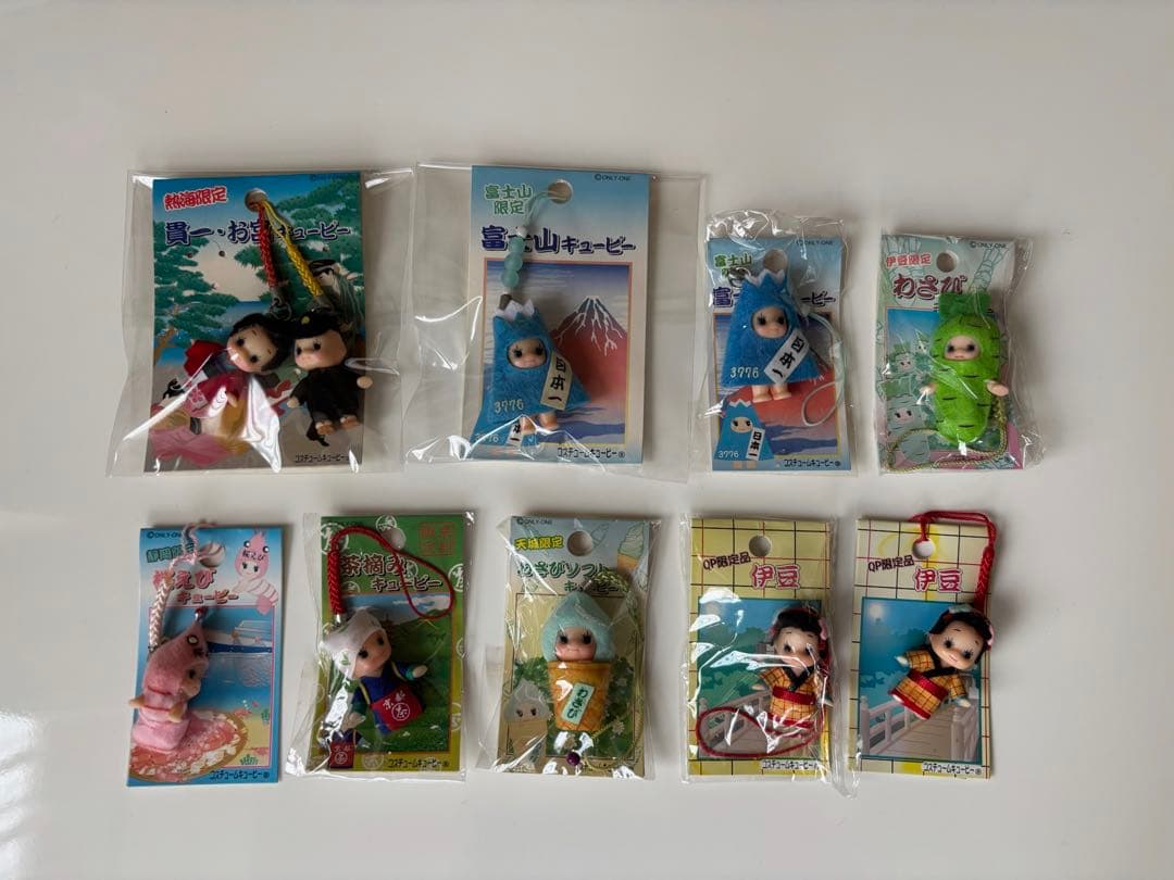キューピー 御当地 ストラップ　59点