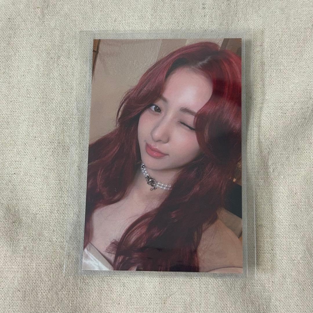 ユンジン easy サノク 事前収録 トレカ lesserafim a